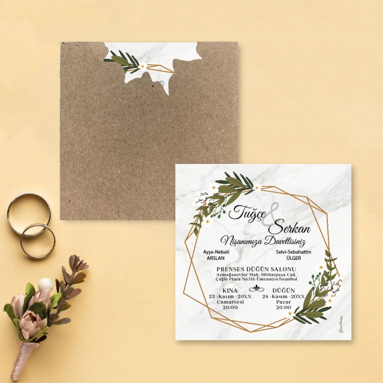 Beren Kare Davetiye 1803 - Detay Görseli 4